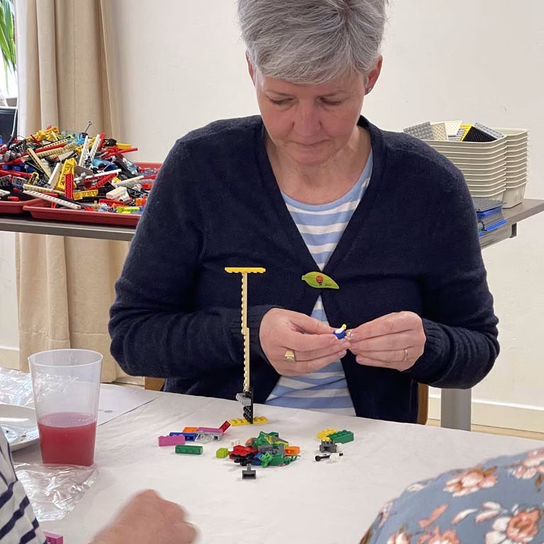 workshop byg dig til netværk Workshop med LEGO Serious Play